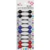 BLOSSOM - Hair Accessories Hair Knockers 10PCs BK/CRY/RED/ROY/WHI #PPP01-06T -Zoe Beauty Supply Shop PPP01 06T