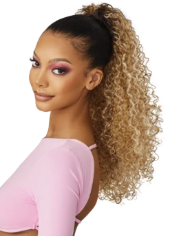 OUTRE - PRETTY QUICK - DRAWSTRING PONY - OLA - HT (DRAWSTRING) -Zoe Beauty Supply Shop PQ DP Ola DR2 Tiramisu Sub A