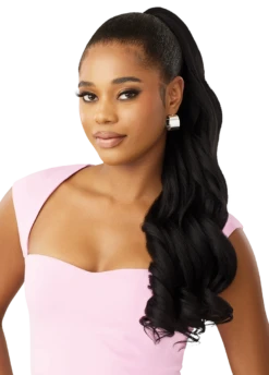 OUTRE - PRETTY QUICK - DRAWSTRING PONY - NEESHA GLAM CURL 24" - HT