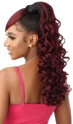 OUTRE - QUICK PONY - BANG X PONY - SARAID - HT -Zoe Beauty Supply Shop PQP BangxPony Saraid DR425 Left