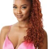 OUTRE - PRETTY QUICK WRAP PONY DEEP WAVE 24" -Zoe Beauty Supply Shop PQWPDW24 Deep Wave 24 DR Copper Orange Main