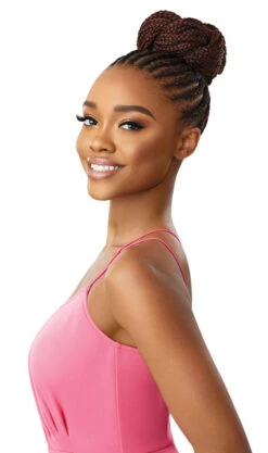 OUTRE - PRETTY QUICK - WRAP PONY - MEDIUM BOX BRAID 26" -Zoe Beauty Supply Shop PQWPMBB26 Medium Box Braid 26 2T1 350 Sub