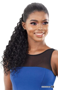 ORGANIQUE - SUPER CURL 24" PONY PRO -Zoe Beauty Supply Shop PRC24 02