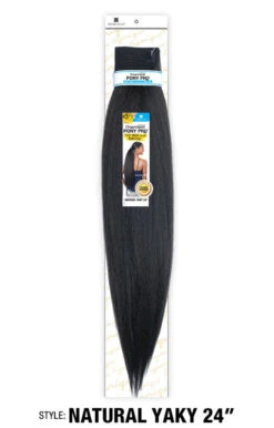 ORGANIQUE - NATURAL YAKY 24" PONY PRO -Zoe Beauty Supply Shop PRN24 1