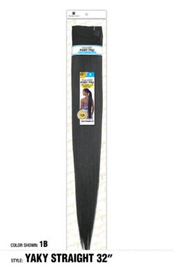 ORGANIQUE - YAKY STRAIGHT 32" PONY PRO -Zoe Beauty Supply Shop PRS32