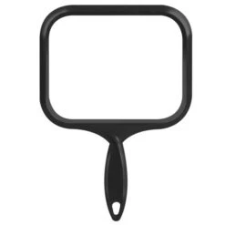 MAGIC COLLECTION - Hand Mirror LARGE BLACK