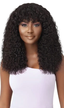 OUTRE - MYTRESSES PURPLE LABEL FULL CAP WIG W&W HH-NATURAL CURLY 20"