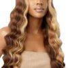 OUTRE - LACE FRONT WIG ARLENA 26” HT -Zoe Beauty Supply Shop QLARL26 Arlena 26 DRFF Sunkiss Brown Main