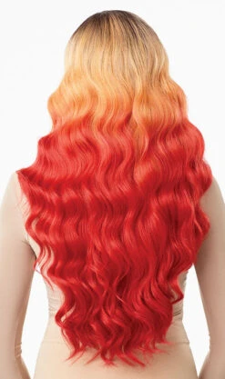 OUTRE - LACE FRONT WIG - COLOR BOMB - CELESTINE - HT 17 OUTRE - LACE FRONT WIG - COLOR BOMB - CELESTINE - HT -Zoe Beauty Supply Shop QLCBCELE Celestine DR2 Fiery Sunset Melt Back