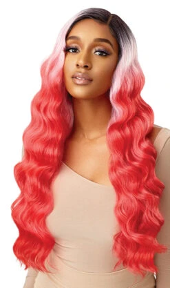 OUTRE - LACE FRONT WIG - COLOR BOMB - CELESTINE - HT 19 OUTRE - LACE FRONT WIG - COLOR BOMB - CELESTINE - HT -Zoe Beauty Supply Shop QLCBCELE Celestine DR2 Flamingo Melt Sub C