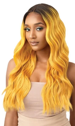 OUTRE - LACE FRONT WIG - COLORBOMB - CHARLESTON - HT -Zoe Beauty Supply Shop QLCBCHR Charleston DRP2 Golden Sun Sub F