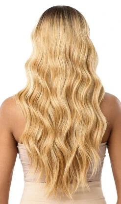 OUTRE - LACE FRONT WIG - COLORBOMB - CHARLESTON - HT -Zoe Beauty Supply Shop QLCBCHR Charleston DRP4 Vanilla Fudge Back