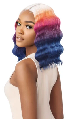 OUTRE - LACE FRONT WIG - COLORBOMB - GEMINI - HT -Zoe Beauty Supply Shop QLCBGEM Gemini 3CR Alaskan Sunset Main B
