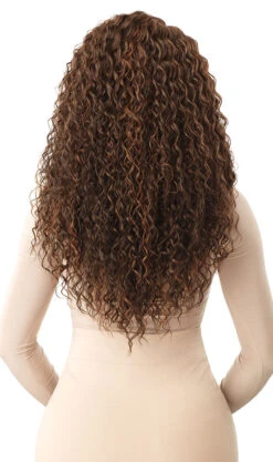 OUTRE - LACE FRONT WIG CLARIBEL HT -Zoe Beauty Supply Shop QLCLR Claribel Chocolate Swirl Back