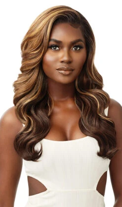 OUTRE - HUMAN BLEND 360 LACE FRONTAL WIG MAXIMINA -Zoe Beauty Supply Shop QLHBOMAX Maximina Sub A