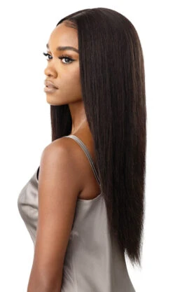 OUTRE - MYTRESSES BLACK LACE FRONTAL WIG 13X4-HH-VIRGIN STRAIGHT -Zoe Beauty Supply Shop QLHMBVS26 Virgin Straight 26 Left