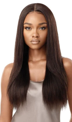 OUTRE - MYTRESSES BLACK LACE FRONTAL WIG 13X4-HH-VIRGIN STRAIGHT -Zoe Beauty Supply Shop QLHMBVS26 Virgin Straight 26 Main