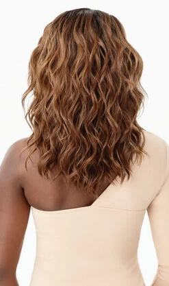 OUTRE - LACE FRONT WIG LAYLYN HT -Zoe Beauty Supply Shop QLLAY Laylyn DRFF Honey Brown Back
