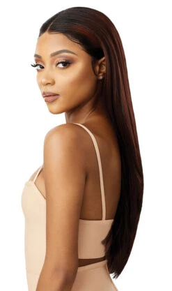 OUTRE - LACE FRONT WIG MELTED HAIRLINE AALIYAH HT -Zoe Beauty Supply Shop QLMHAAL Aaliyah DRFF2 Cinnamon Mocha Sub B