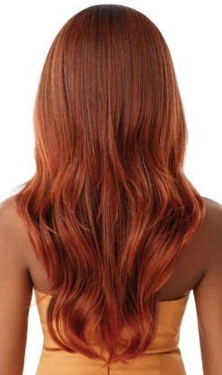 OUTRE - LACE FRONT WIG MELTED HAIRLINE KAMIYAH HT -Zoe Beauty Supply Shop QLMHKAM Kamiyah DR2 Ginger Brown Back