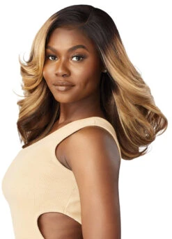 OUTRE - LACE FRONT WIG - MELTED HAIRLINE - RUBINA - HT -Zoe Beauty Supply Shop QLMHRUB Rubina DRFF Caramel Mocha Sub B