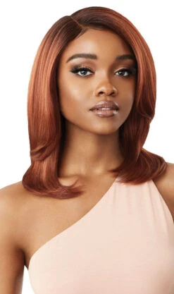 OUTRE - LACE FRONT WIG MELTED HAIRLINE SABRINA HT -Zoe Beauty Supply Shop QLMHSAB Sabrina DR2 Cinnamon Spice Main