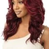 OUTRE - LACE FRONT WIG - MELTED HAIRLINE - DIONE - HT -Zoe Beauty Supply Shop QLMH Dione DRFFRedVelvet Left