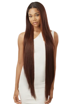 OUTRE - LACE FRONT WIG - MELTED HAIRLINE - KAYMORE - HT -Zoe Beauty Supply Shop QLMH Kaymore DRFF2 Cinnamon Mocha Sub B