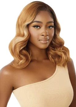 OUTRE - LACE FRONT WIG - MELTED HAIRLINE - PASCALE - HT -Zoe Beauty Supply Shop QLMH Pascale DRFF4 Strawberry Gold Sub B