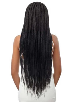 OUTRE - 4X4 LACE FRONT WIG-MIDDLE PART FEED-IN BOX BRAIDS 36" 14 OUTRE - 4X4 LACE FRONT WIG-MIDDLE PART FEED-IN BOX BRAIDS 36" -Zoe Beauty Supply Shop QLOMFBB36 4