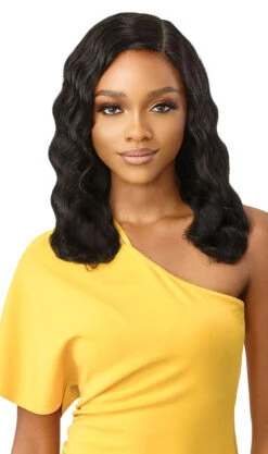 OUTRE - THE DAILY WIG - HH OCEAN BODY 16" WIG (HUMAN HAIR) -Zoe Beauty Supply Shop QLPHDOB16 Ocean Body 16 Natural Black Sub A