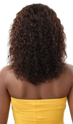 OUTRE - THE DAILY WIG HH W&W DEEP CURL 14" (HUMAN) -Zoe Beauty Supply Shop QLPHDWDC14 WW Deep Curl 14 Back