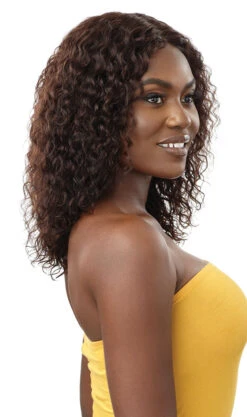 OUTRE - THE DAILY WIG HH W&W DEEP CURL 14" (HUMAN) -Zoe Beauty Supply Shop QLPHDWDC14 WW Deep Curl 14 Right