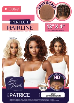 OUTRE - LACE FRONT WIG - PERFECT HAIR LINE 13X4 FAUX SCALP - PATRICE -Zoe Beauty Supply Shop QLPHLFPAT 6