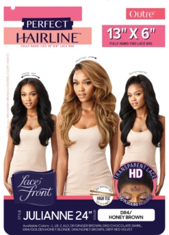 OUTRE - LACE FRONT WIG - PERFECT HAIR LINE 13X6 - JULIANNE 24" -Zoe Beauty Supply Shop QLPHLJUL24 6