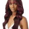 OUTRE - LACE FRONT WIG - PERFECT HAIR LINE 13X6 - MONIECE - HT -Zoe Beauty Supply Shop QLPH Moniece DRFF2 Cherry Red Sub B 1