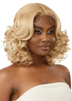 OUTRE - LACE FRONT WIG - MAXIE - HT -Zoe Beauty Supply Shop QL Maxie Tiramisu Right