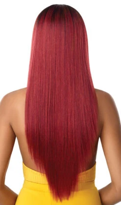 OUTRE - THE DAILY LACE PART WIG JORJA HT -Zoe Beauty Supply Shop QPDJOR Jorja DR Red Burgundy back