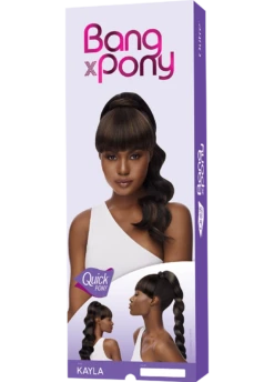 OUTRE - QUICK PONY - BANG X PONY - KAYLA -Zoe Beauty Supply Shop QPNBXPKA 5