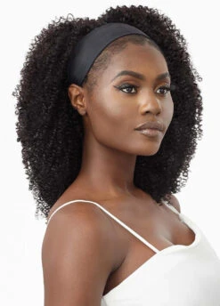 OUTRE - HUMAN HAIR HEADBAND WIG - HH-KINKY COILY 14" -Zoe Beauty Supply Shop QSHOHKC14 3