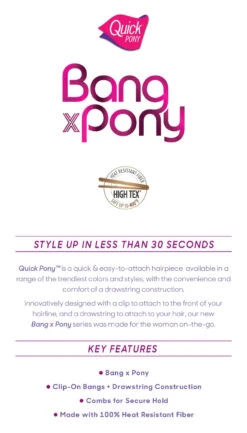 OUTRE - QUICK PONY - BANG X PONY - KAYLA -Zoe Beauty Supply Shop Quick Pony BangxPony 22f70ce4 0119 42d0 937f 1bd79d8f1332