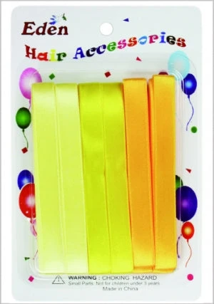 Eden Collection - Hair Accessories Hair Ribbons Yellow #RB2YM 1 Eden Collection - Hair Accessories Hair Ribbons Yellow #RB2YM