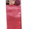 KISS - RED SILKY SATIN EDGE SCARF (PINK)