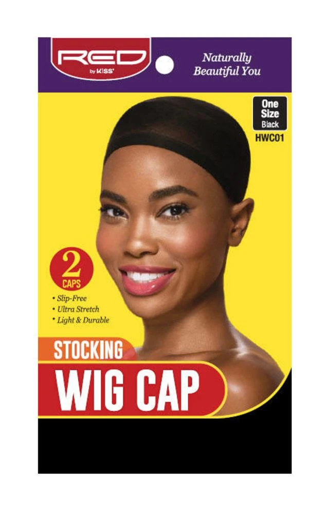 KISS - RED STOCKING WIG CAP 2PCS (BLACK) 4 KISS - RED STOCKING WIG CAP 2PCS (BLACK) - Image 4