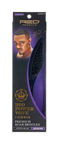 KISS - RPM POWER WAVE BOAR BRUSH (MEDIUM-HARD) (BORP12)