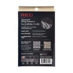 KISS - RED DIAMOND BLING BONNET SUPER JUMBO BLACK ZEBRA -Zoe Beauty Supply Shop RS146685 RedbyKiss HQ206 DiamondBlingBonnetKeyshiaCole Package Back 649674061513 Jan.25.2022 nw1 1800x1800 f049a4c9 8c57 41c3 b7ba 7e7dba0645fe
