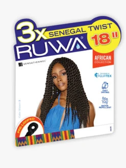 SENSATIONNEL - SB 3X RUWA SENEGAL TWIST 18" -Zoe Beauty Supply Shop RUWA 3X SenegalTwist18 HT