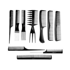 KISS - RED PROFESSIONAL 10-PC COMB SET BLACK -Zoe Beauty Supply Shop Red CMB24 Product Front Jul.19.2021.edited 1800x1800 fe44a135 46ac 489a a476 d1229fb991ad