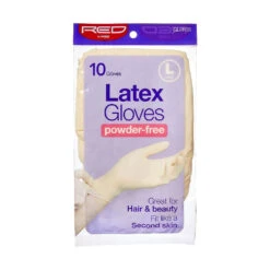 KISS - RED POWDER-FREE LATEX GLOVES LARGE 10CT -Zoe Beauty Supply Shop Red GLPF03 Package Front May.27.2020 1800x1800 80c6aa3d 3273 462f bb50 3cc056144f84