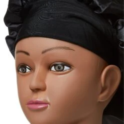 KISS - RED SILKY SATIN DOUBLE WEAR HAIR CAP BLACK -Zoe Beauty Supply Shop Red HDWP01 Product Side 2 Nov.07.2020 1800x1800 216ba282 d2ab 4279 9512 b9201c646d5f